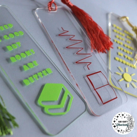 Acrylic Bookmarks β¨ Acrylic Bookmarks | Quotes π