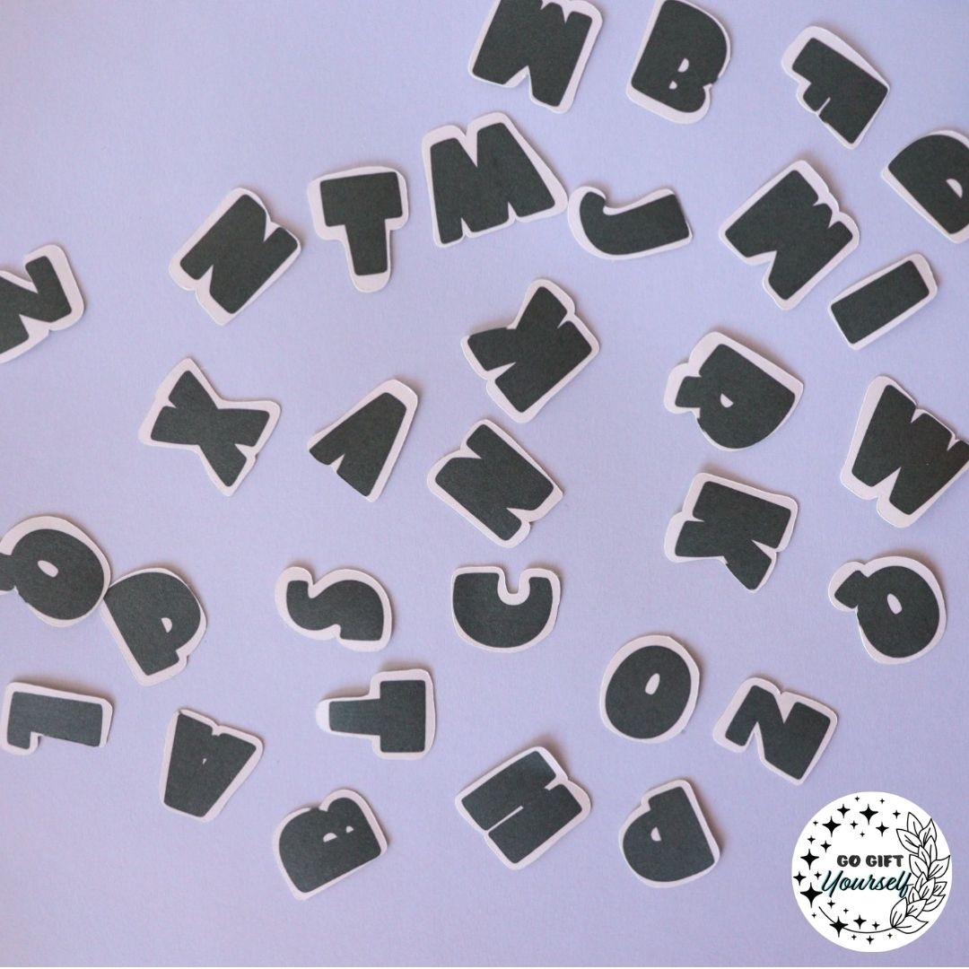 Alphabet Sticker Packs