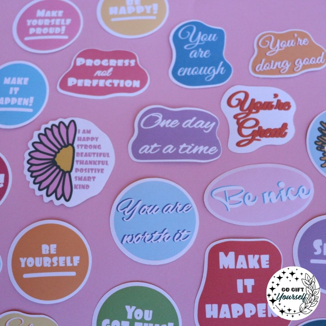 I Am Beautiful' + 'I Am Strong' Sticker Packs