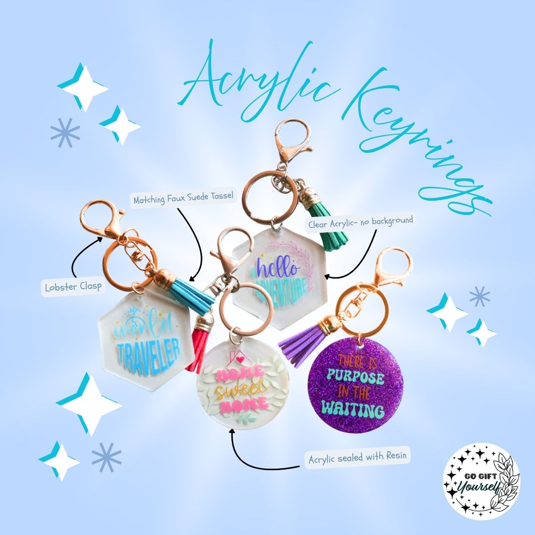 🔘 Acrylic Keyrings