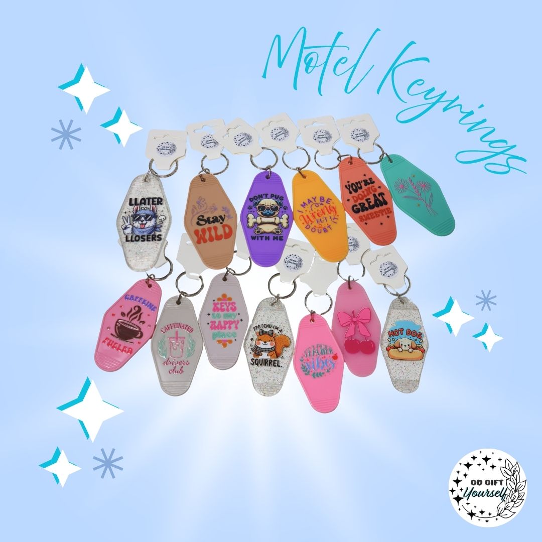 🏨 Motel Keyring