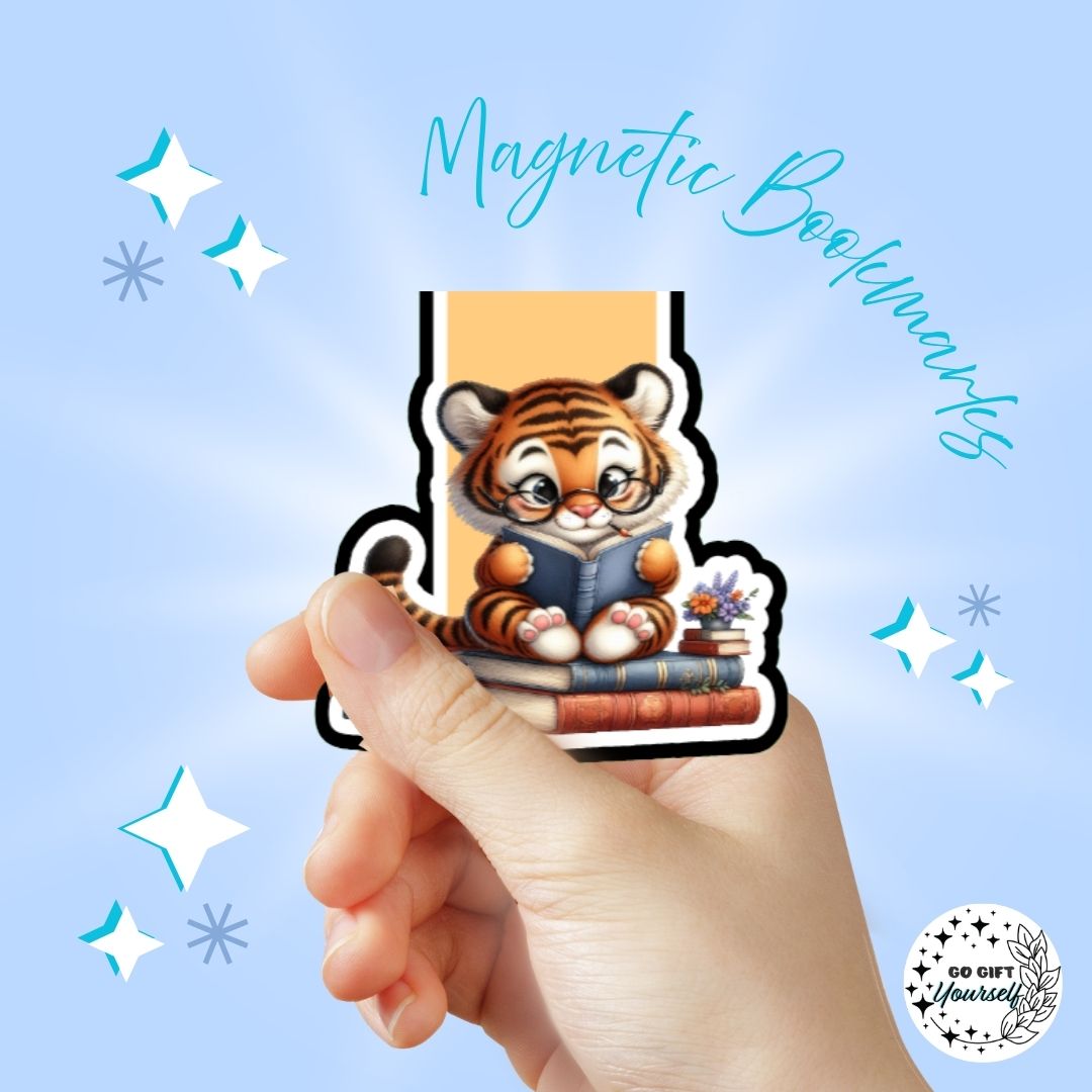 🔖 Animals Edition | Magnetic Bookmarks 📚