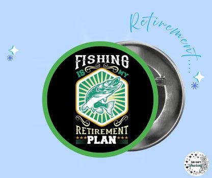 ✨ Retirement 🧓 | Badge Pins, Keyrings & More ✨