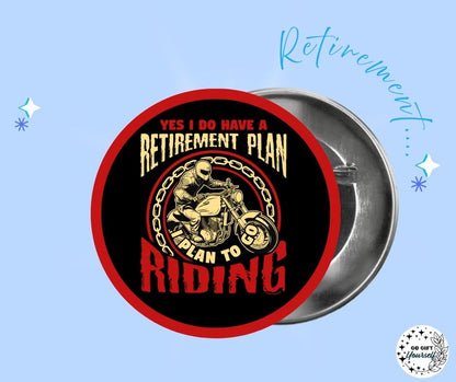 ✨ Retirement 🧓 | Badge Pins, Keyrings & More ✨