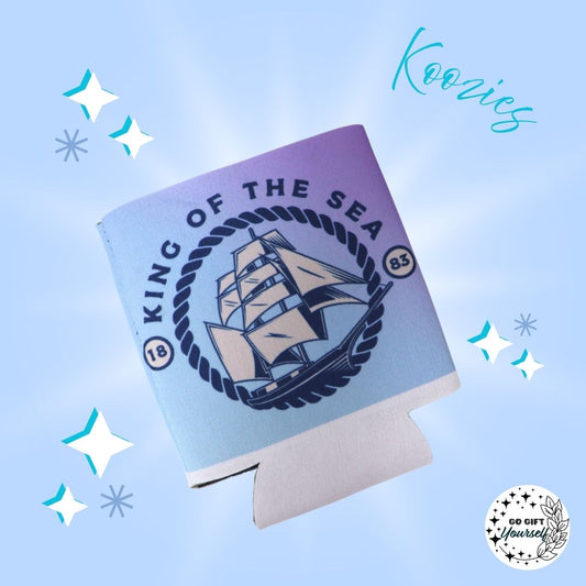 ✨ King of the Sea Koozie | Drinkware 🍺