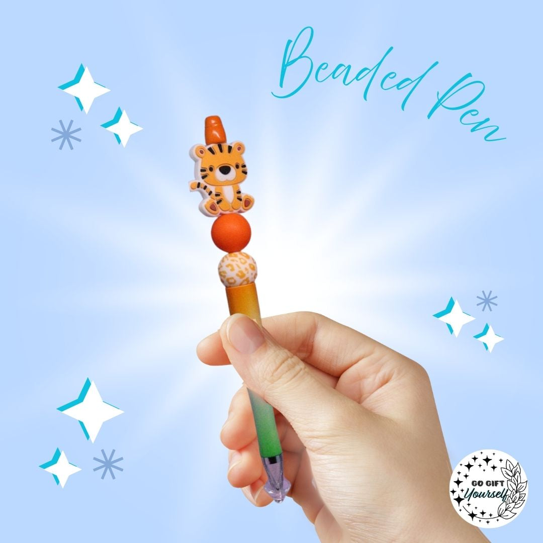 🌟 Beaded Pens | Pre-designed 📝