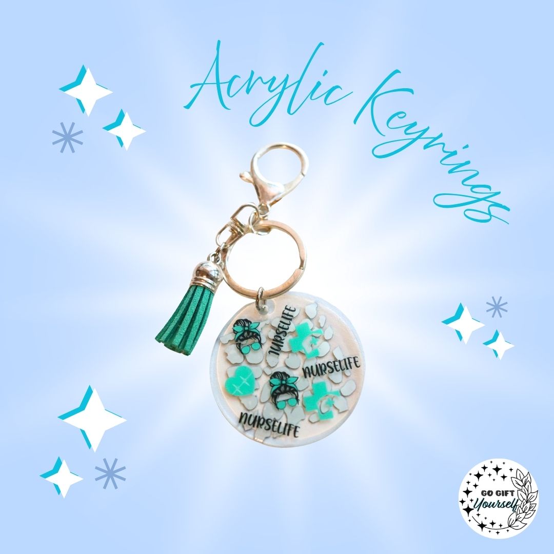 ✨ Work Edition | Acrylic Keyrings 👩‍⚕️