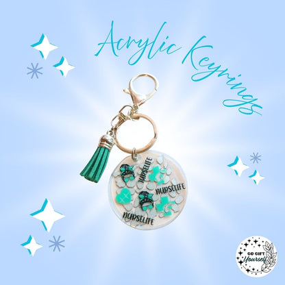 ✨ Work Edition | Acrylic Keyrings 👩‍⚕️