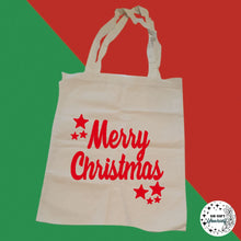 Load image into Gallery viewer, Basic Merry Christmas Tote Bag
