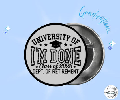 ✨ Graduation 🎓 | Badge Pins, Keyrings & More ✨