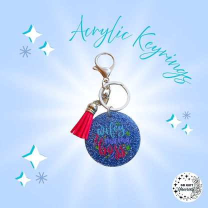 ✨ Work Edition | Acrylic Keyrings 👩‍⚕️