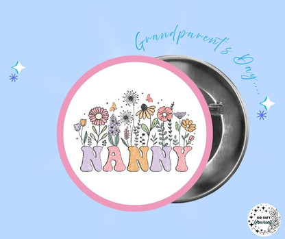 ✨ Grandparent's Day 👵👴  | Badge Pins, Keyrings & More ✨