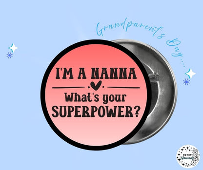 ✨ Grandparent's Day 👵👴  | Badge Pins, Keyrings & More ✨
