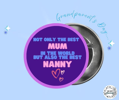 ✨ Grandparent's Day 👵👴  | Badge Pins, Keyrings & More ✨
