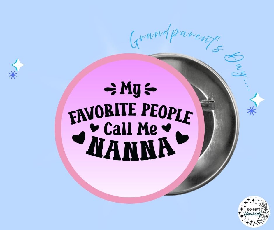 ✨ Grandparent's Day 👵👴  | Badge Pins, Keyrings & More ✨