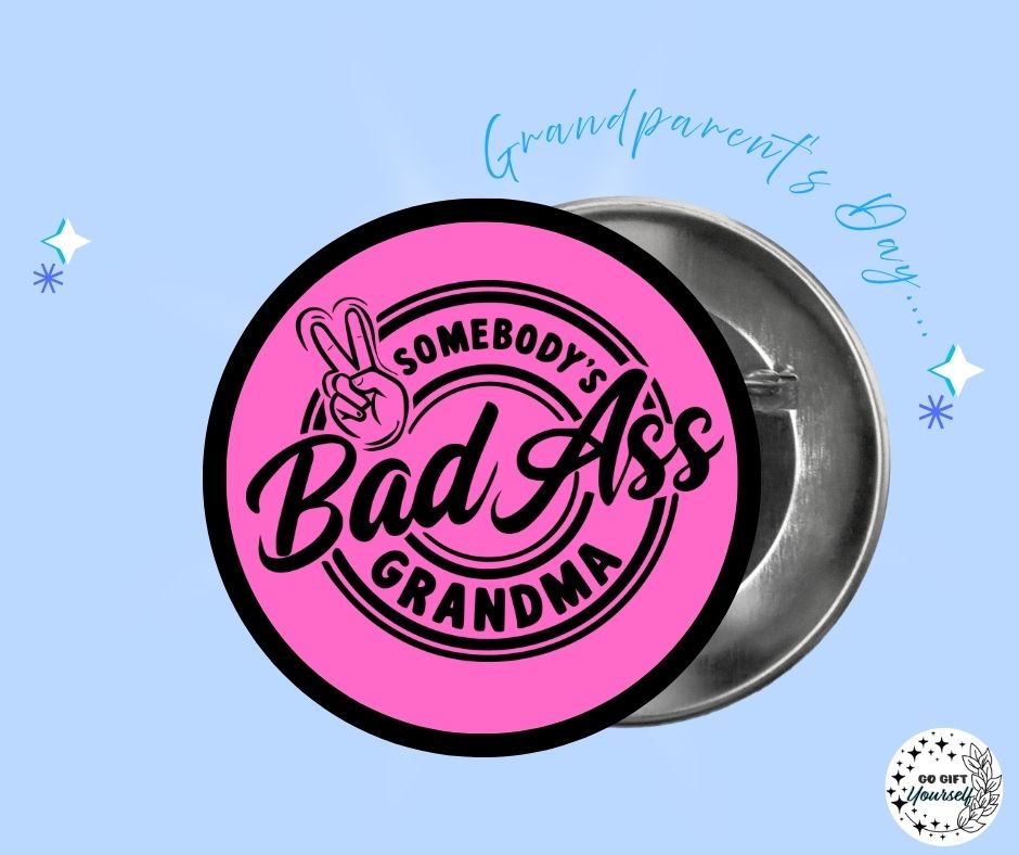 ✨ Grandparent's Day 👵👴  | Badge Pins, Keyrings & More ✨