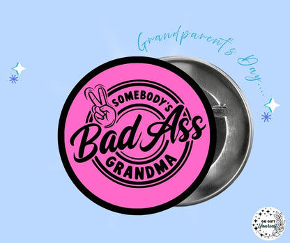 ✨ Grandparent's Day 👵👴  | Badge Pins, Keyrings & More ✨