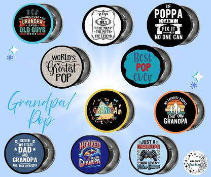 ✨ Grandparent's Day 👵👴  | Badge Pins, Keyrings & More ✨