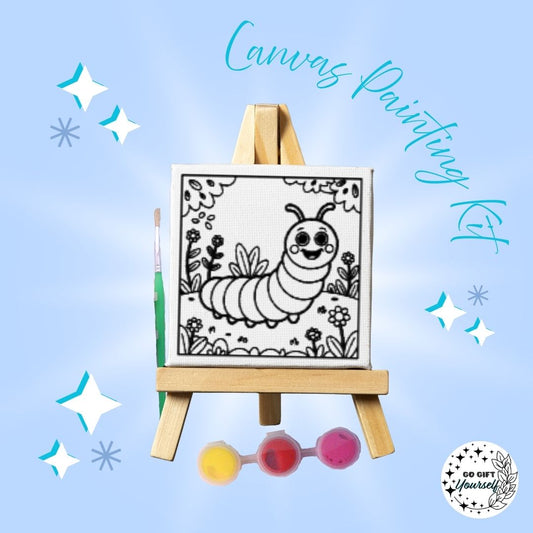 🎨 Mini Easel Painting Sets | Caterpillar 🎨