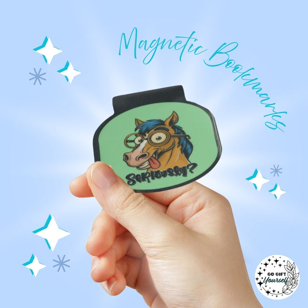 🔖 Quotes and Humor | Magnetic Bookmarks 📚