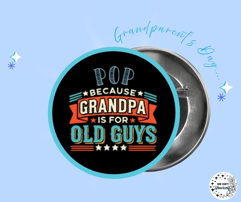 ✨ Grandparent's Day 👵👴  | Badge Pins, Keyrings & More ✨