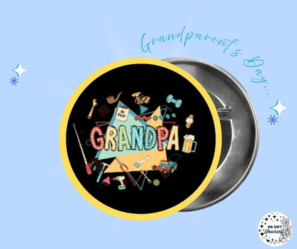 ✨ Grandparent's Day 👵👴  | Badge Pins, Keyrings & More ✨