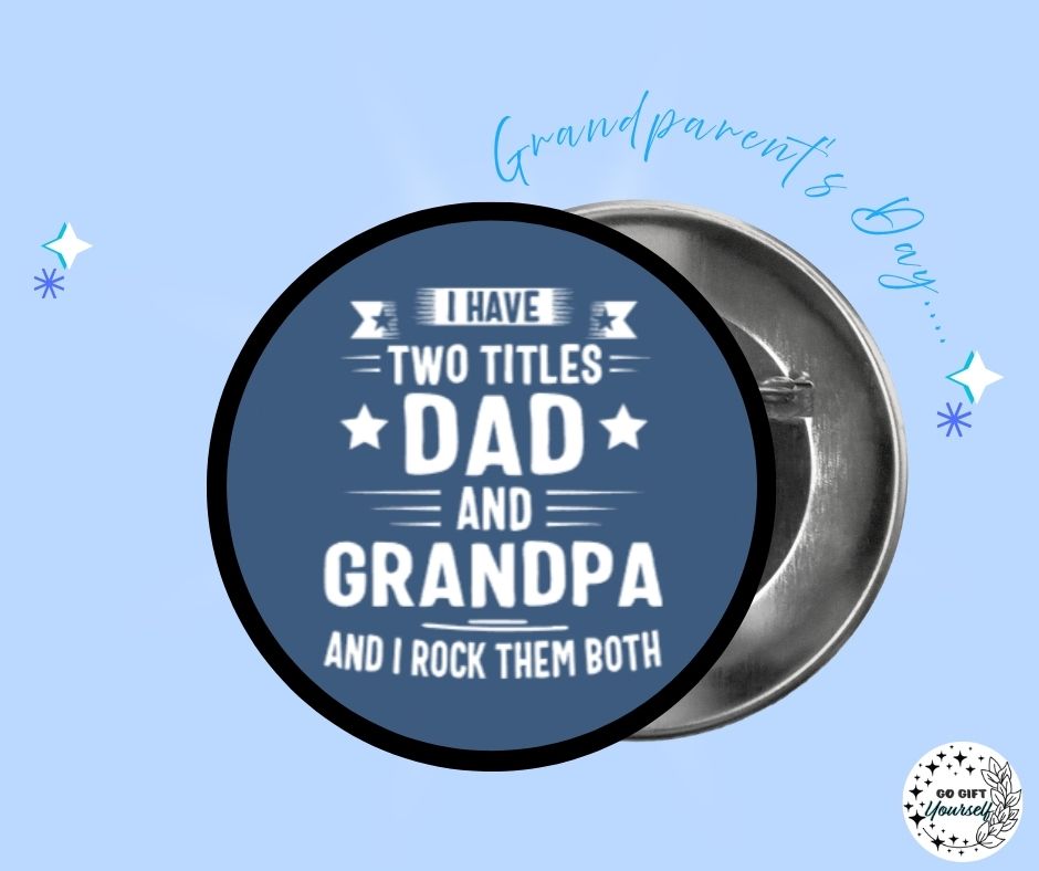 ✨ Grandparent's Day 👵👴  | Badge Pins, Keyrings & More ✨