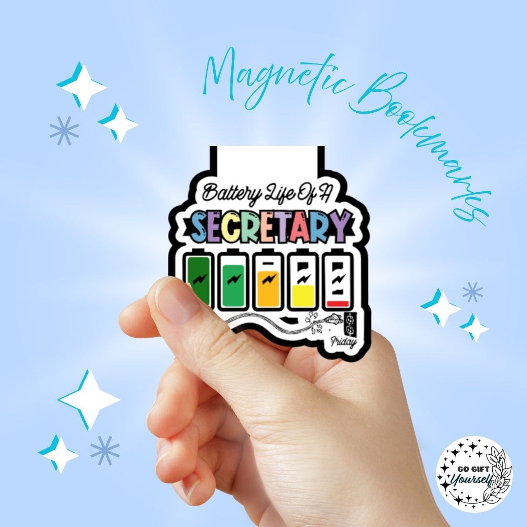 🔖 Career Edition |  Magnetic Bookmarks 📚
