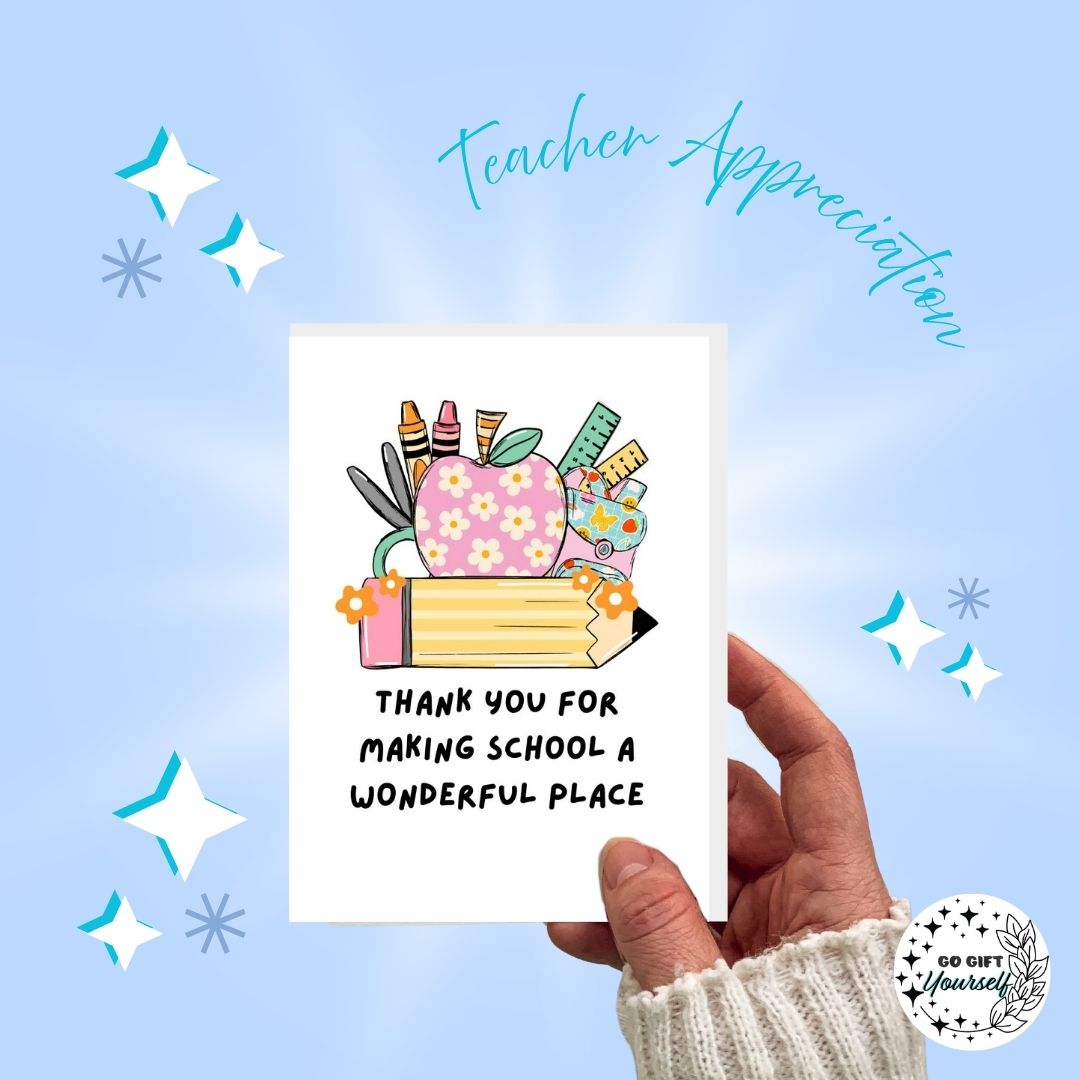 💌 Teacher Appreciation  | Greeting Cards