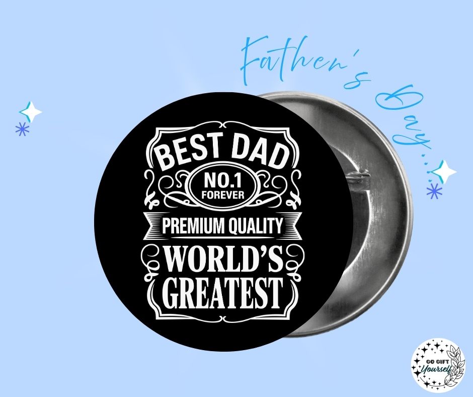 ✨Father's Day 🧔 | Badge Pins, Keyrings & More ✨