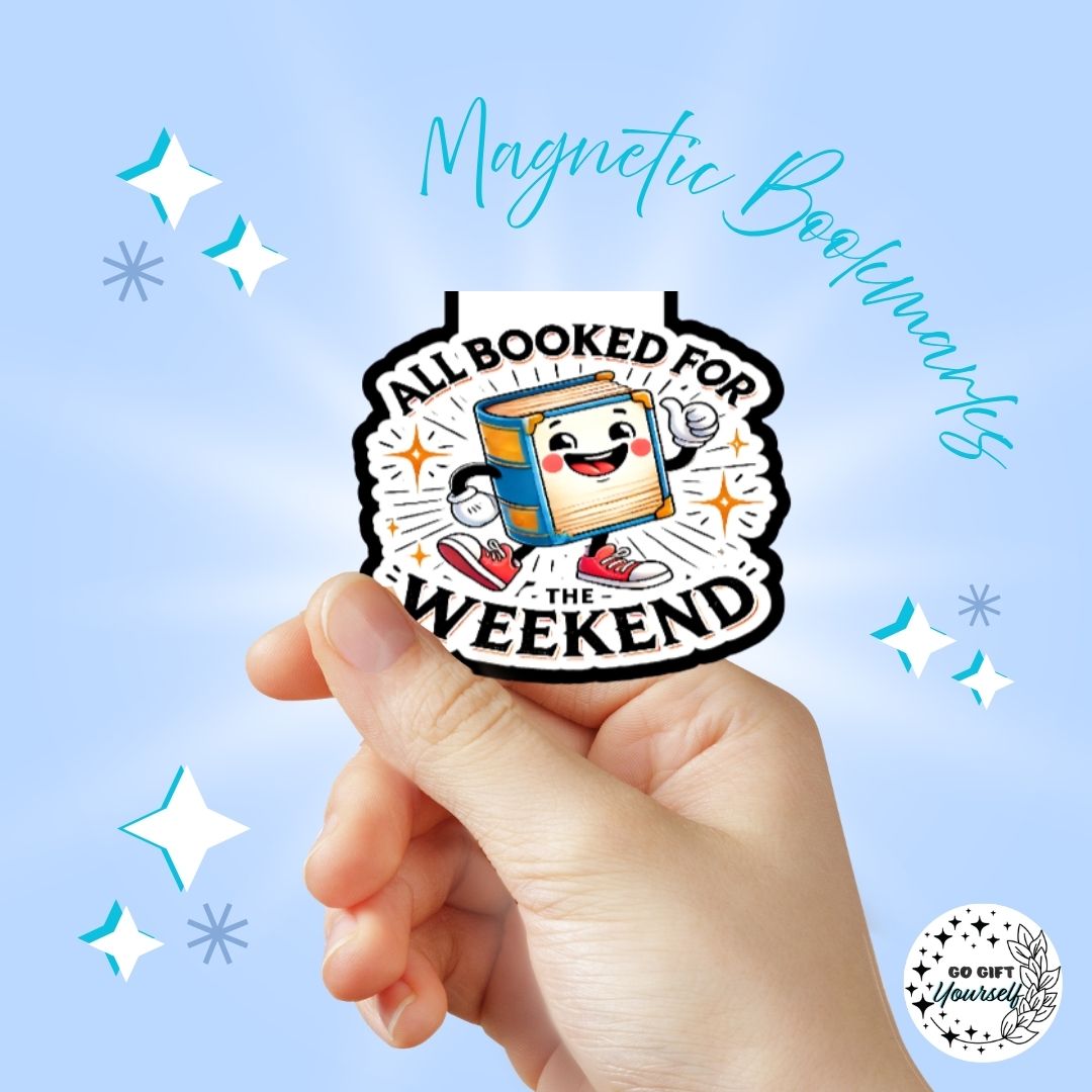 🔖 Bookish Edition | Magnetic Bookmarks 📚