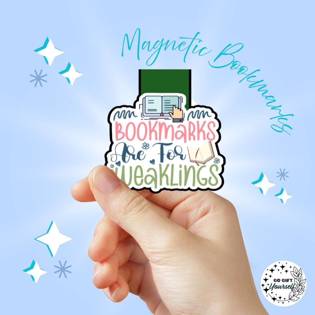 🔖 Bookish Edition | Magnetic Bookmarks 📚