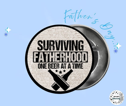 ✨Father's Day 🧔 | Badge Pins, Keyrings & More ✨