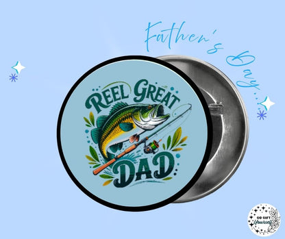 ✨Father's Day 🧔 | Badge Pins, Keyrings & More ✨