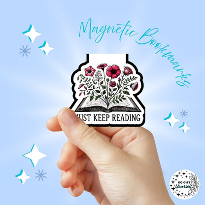 🔖 Bookish Edition | Magnetic Bookmarks 📚