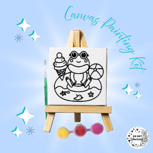 🎨 Mini Easel Painting Sets | Frog In A Pond 🎨