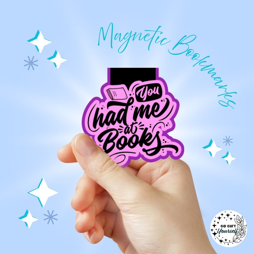 🔖 Bookish Edition | Magnetic Bookmarks 📚