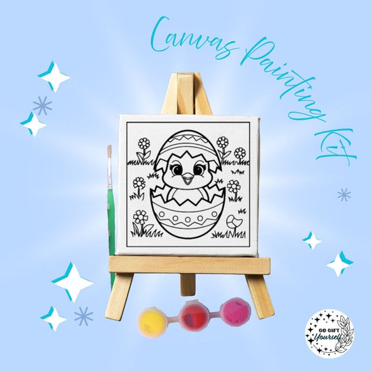 🎨 Mini Easel Painting Sets | Easter Chicken 🎨