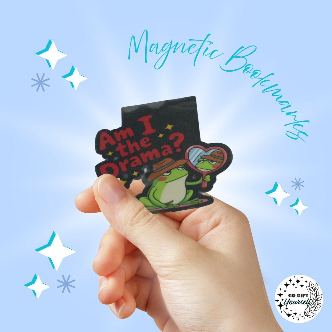 🔖 Quotes and Humor | Magnetic Bookmarks 📚
