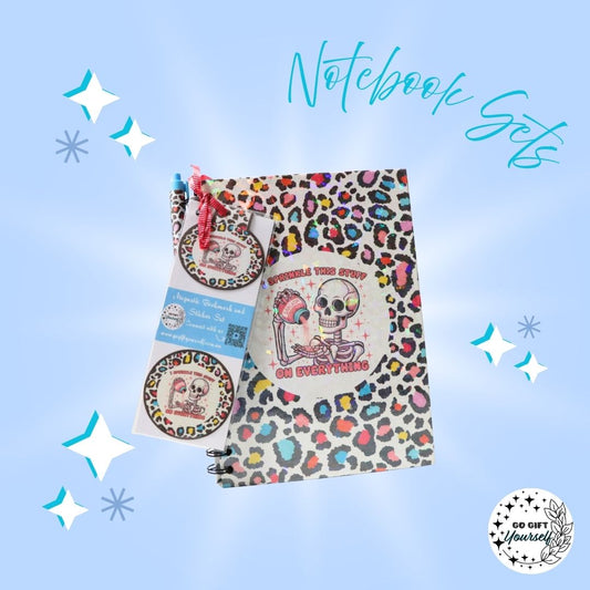 📓 Sprinkle Sarcasm | A5 Notebook Set 🌟