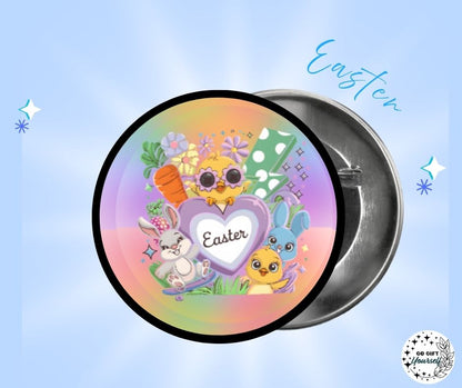 ✨ Easter 🐰 | Badge Pins, Keyrings & More ✨