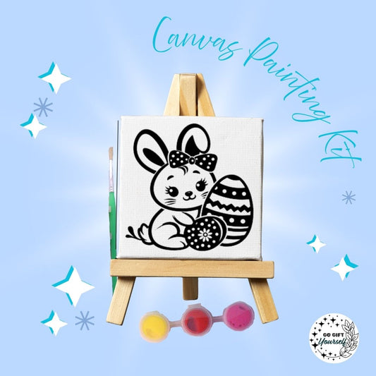 🎨 Mini Easel Painting Sets | Girl Easter Bunny 🎨