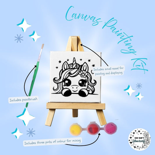 🎨 Mini Easel Painting Sets | Standard Designs 🎨