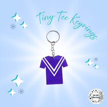 Tiny Sports Tees | Keyrings 🔑