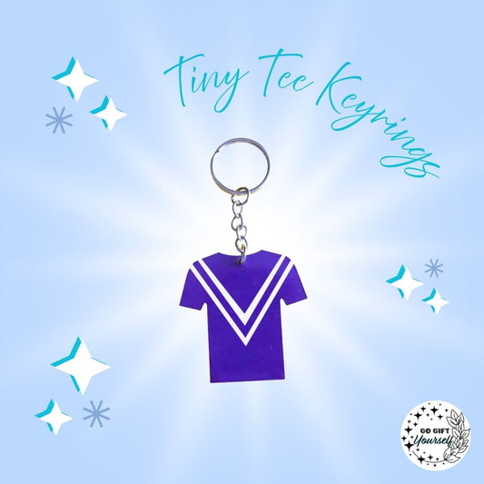 Tiny Sports Tees | Keyrings 🔑