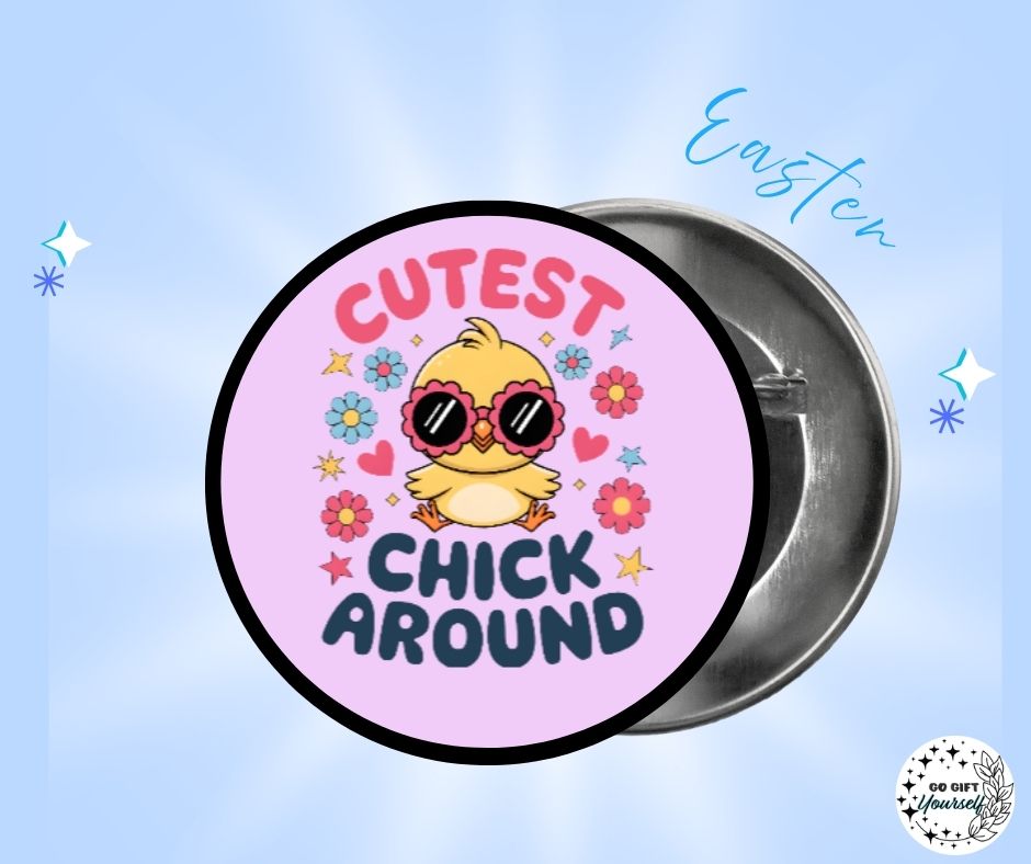 ✨ Easter 🐰 | Badge Pins, Keyrings & More ✨