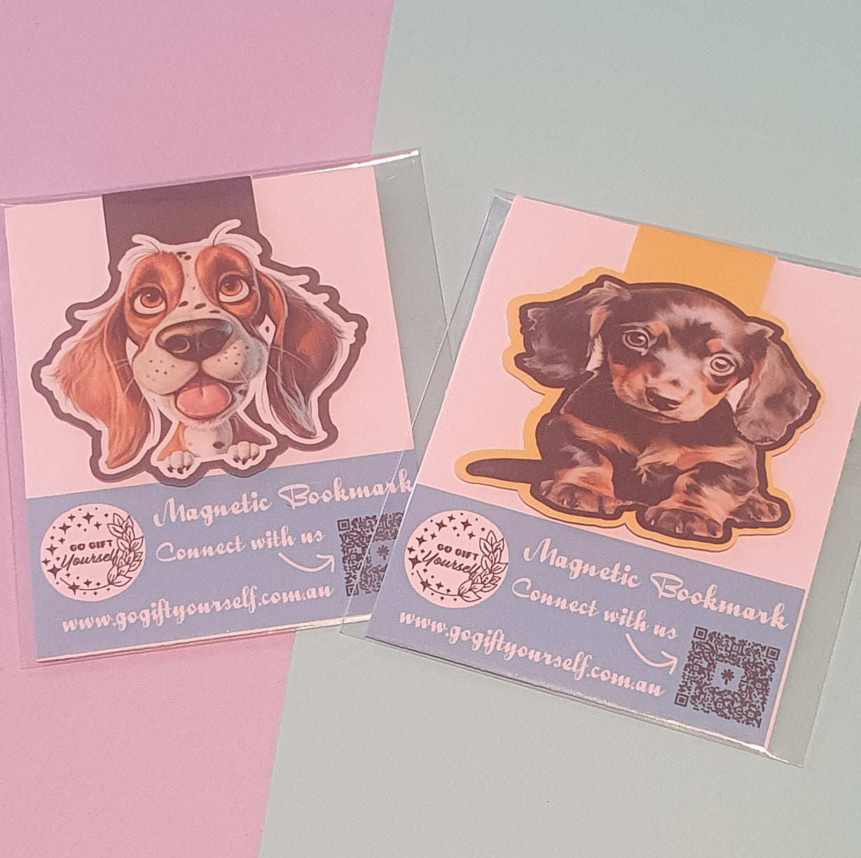 🔖 Magnetic Bookmarks | Animals Edition 🐱