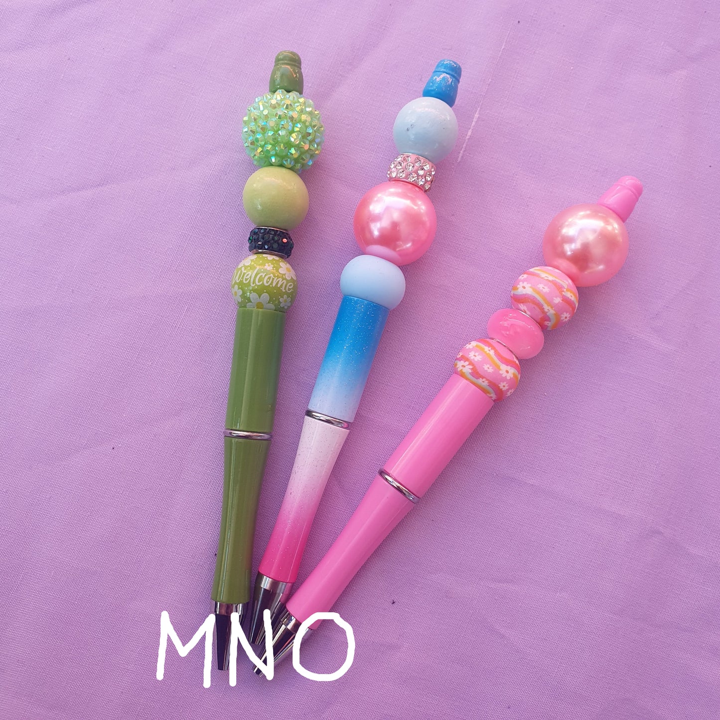 🌟 Novelty Beaded Pens | Nurses, Teachers, Animals & More