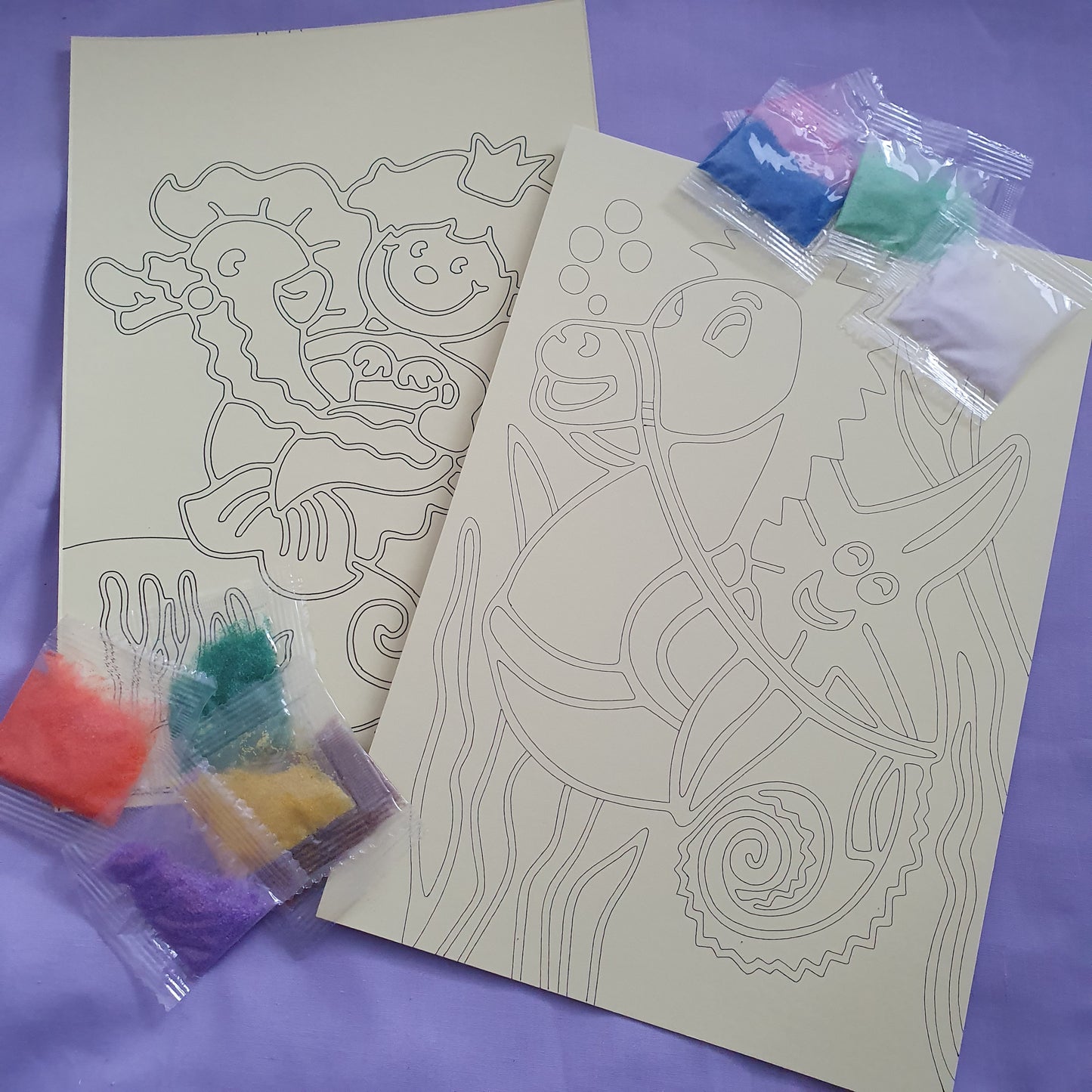🎁 Beach Themed Sand Art Kits | Activity Kits 🎨