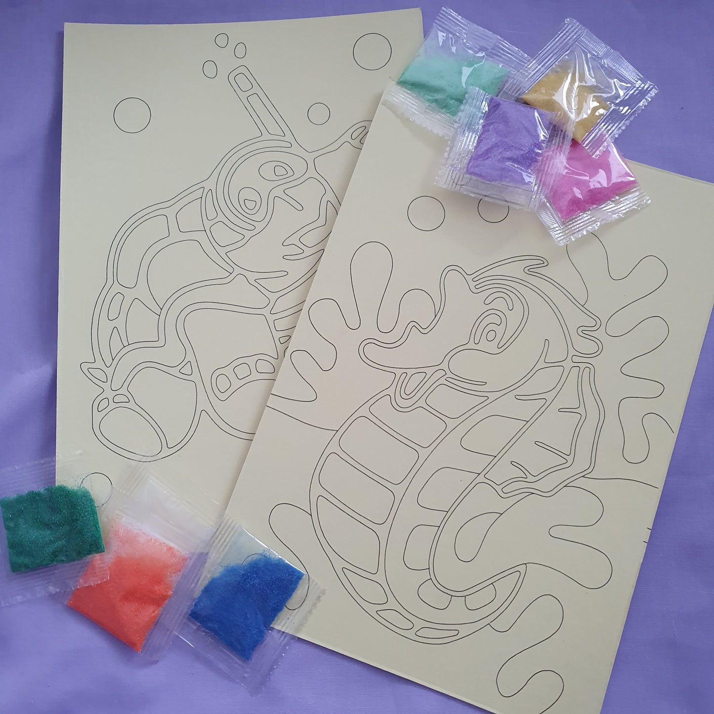🎁 Beach Themed Sand Art Kits | Activity Kits 🎨